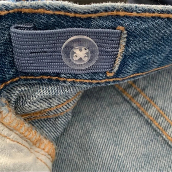 **NEW Old Navy O.G. Straight High Rise Built-In Tough Denim Jeans - Picture 7 of 10